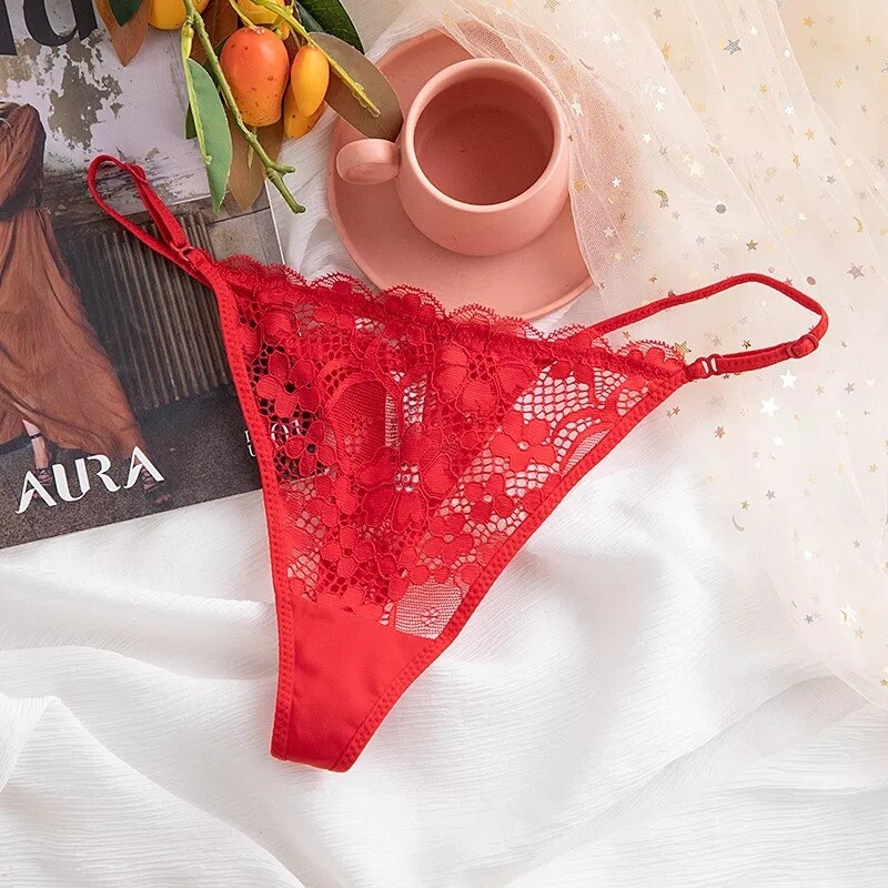 Women's Sexy Lace Panty G-string Seamless Underwear Bikini Thong Ladies Free US