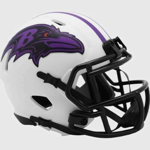 Baltimore Ravens Lunar Eclipse Alternate Riddell Speed Mini Helmet New in box