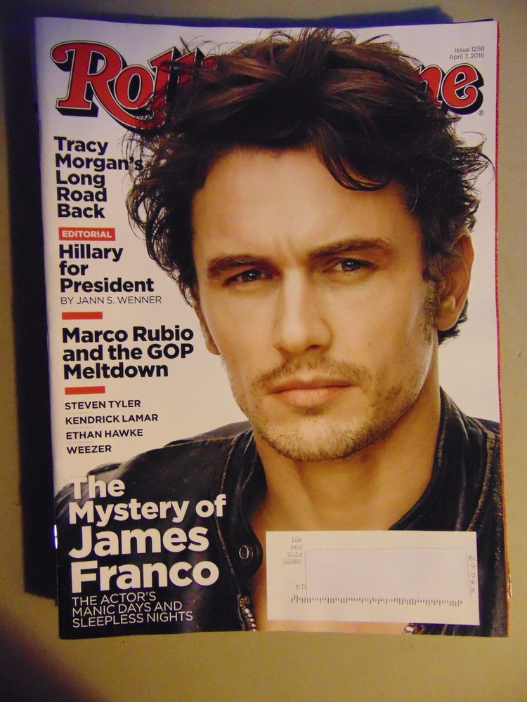 ROLLING STONE Magazine April 2016 James Franco