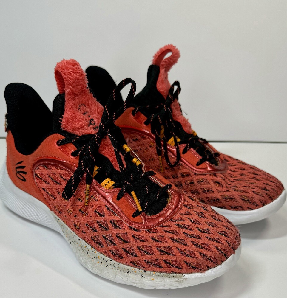Under Armour Curry 9 Sesame Street Mens Size 10 Elmo Red Basketball Shoes