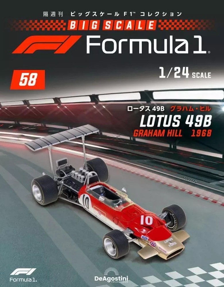 Hobby Magazine Additional Weekly Big Scale F1 Collection Nationwide Version 58