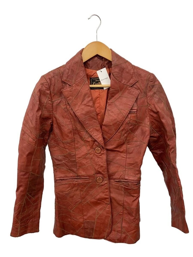 Leather Jacket Blouson/-/Leather/Brd/Plain// 3406