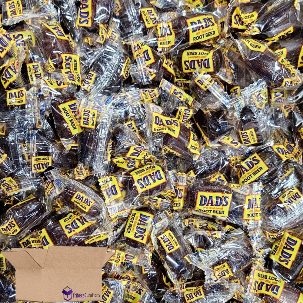 Dad's Old Fashioned Root Beer Barrels Individually Wrapped Bulk Value Pack
