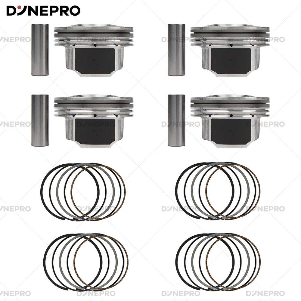 G4FD 4Pcs 0.50MM Oversize Piston Ring Set for Kia Soul Rio Hyundai Accent 1.6L Engine