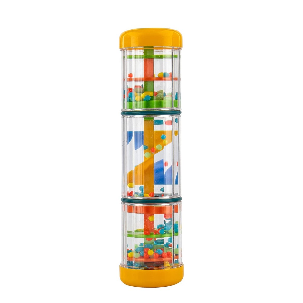 Rainmaker Baby Rain Stick Toys for Kids: 8 inch Rainstick Sensory Rattle Toys...
