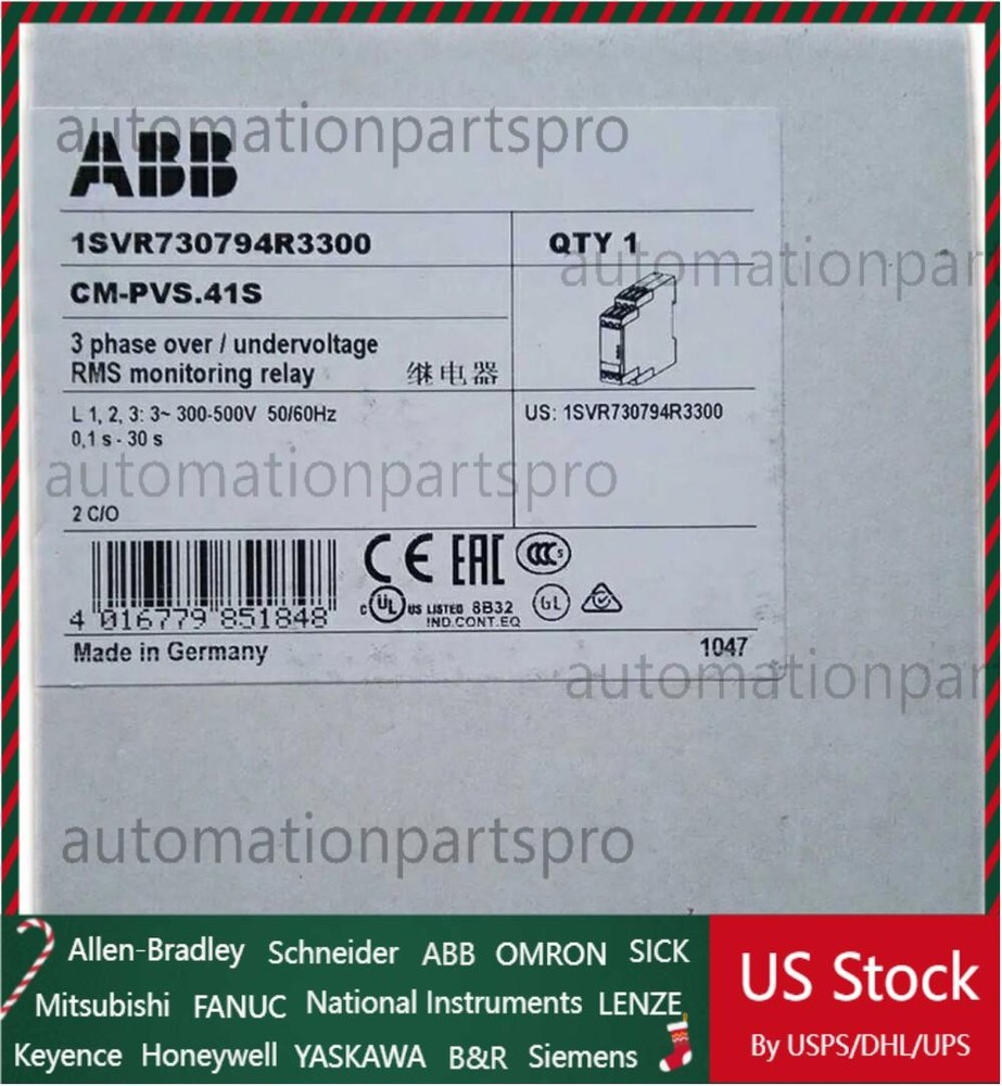 ABB CM-PVS.41S Monitor 1SVR730794R3300 US Free TAX