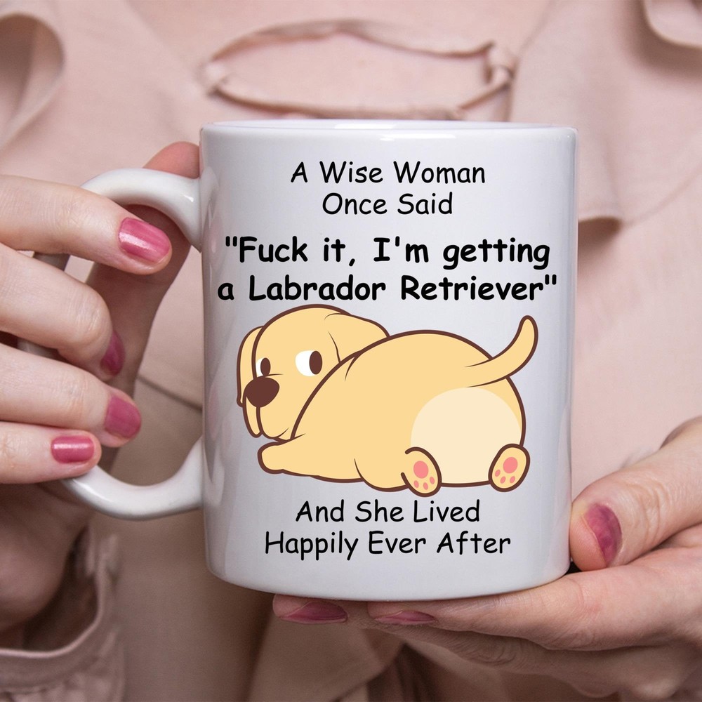 Funny Labrador Retrievergift For Women White Coffee Mug Coffee Cup