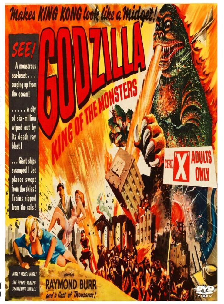 Godzilla, King of the Monsters 1956 DVD Sci-Fi Movie NEW Sealed Raymond Burr