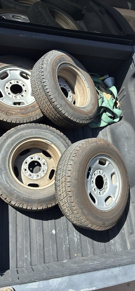 LT245/75R17 General Tire Grabber HD 121 S Used 9/32nds