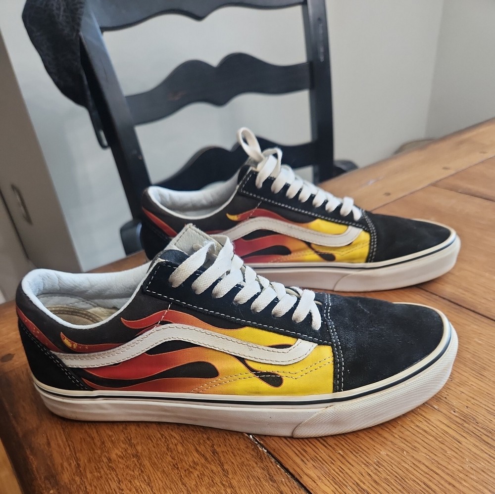 Vans Old School Flame Shoes