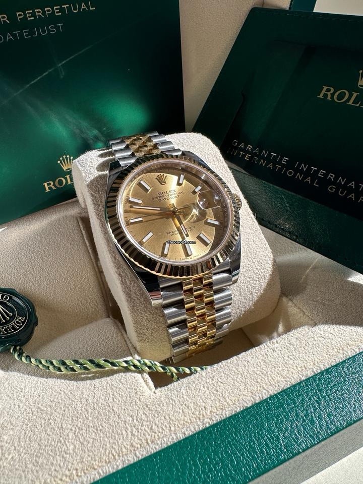 Rolex Jubilee Two Tone Gold 20mm Watch Strap Datejust Bracelet
