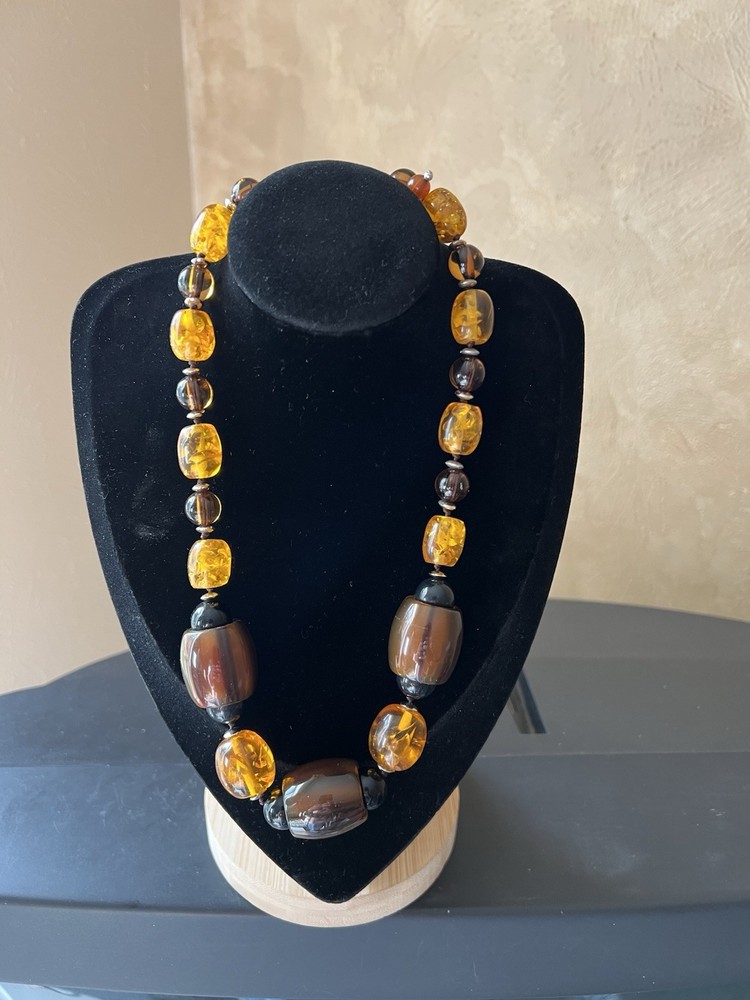 Black Light Tested Amber Necklace