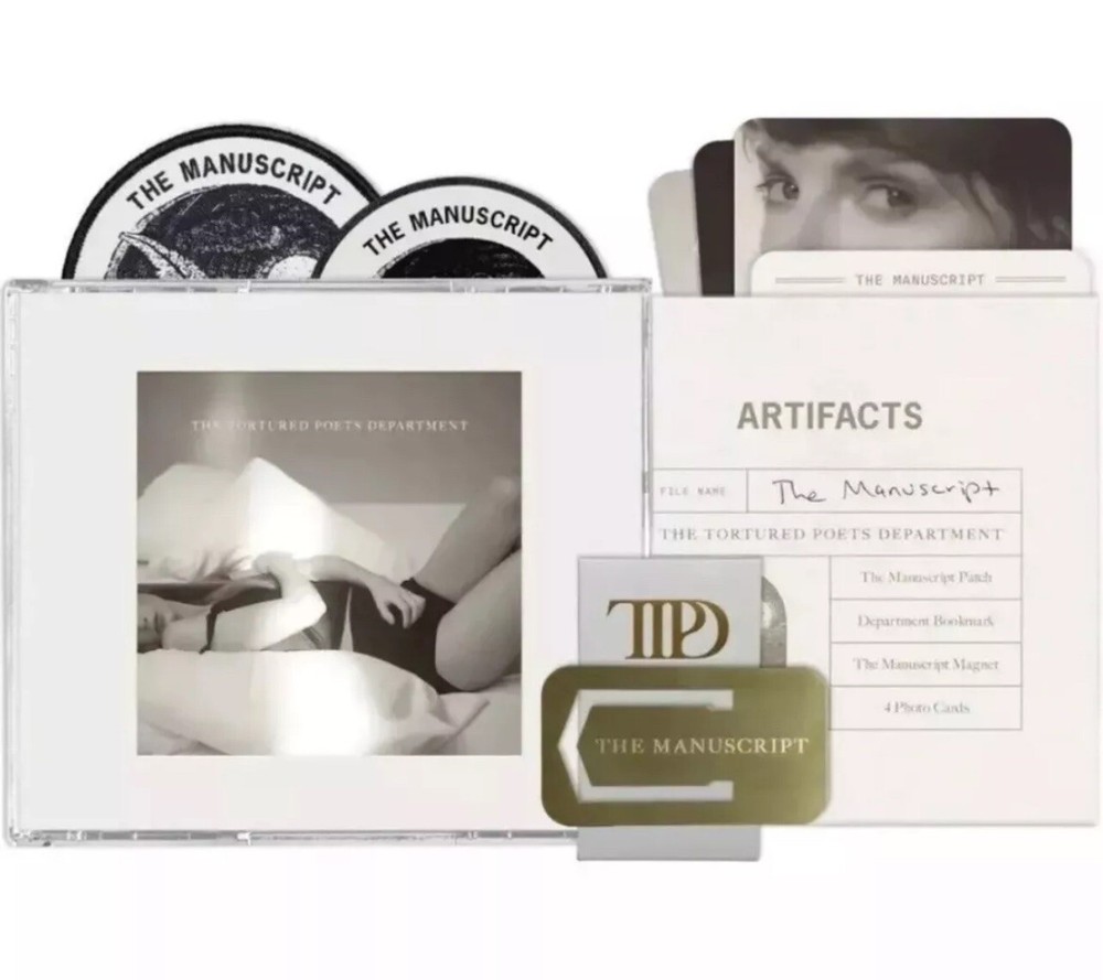 PRESALE Taylor Swift The Tortured Poets Department Collector's Edition Deluxe CD-image