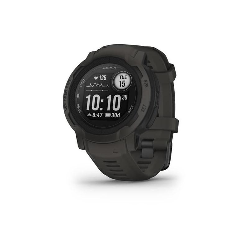 Garmin Instinct 2 45mm Cassa di Polimero Fibrorinforzato, Cinturino di Silicone (010-02626-00)