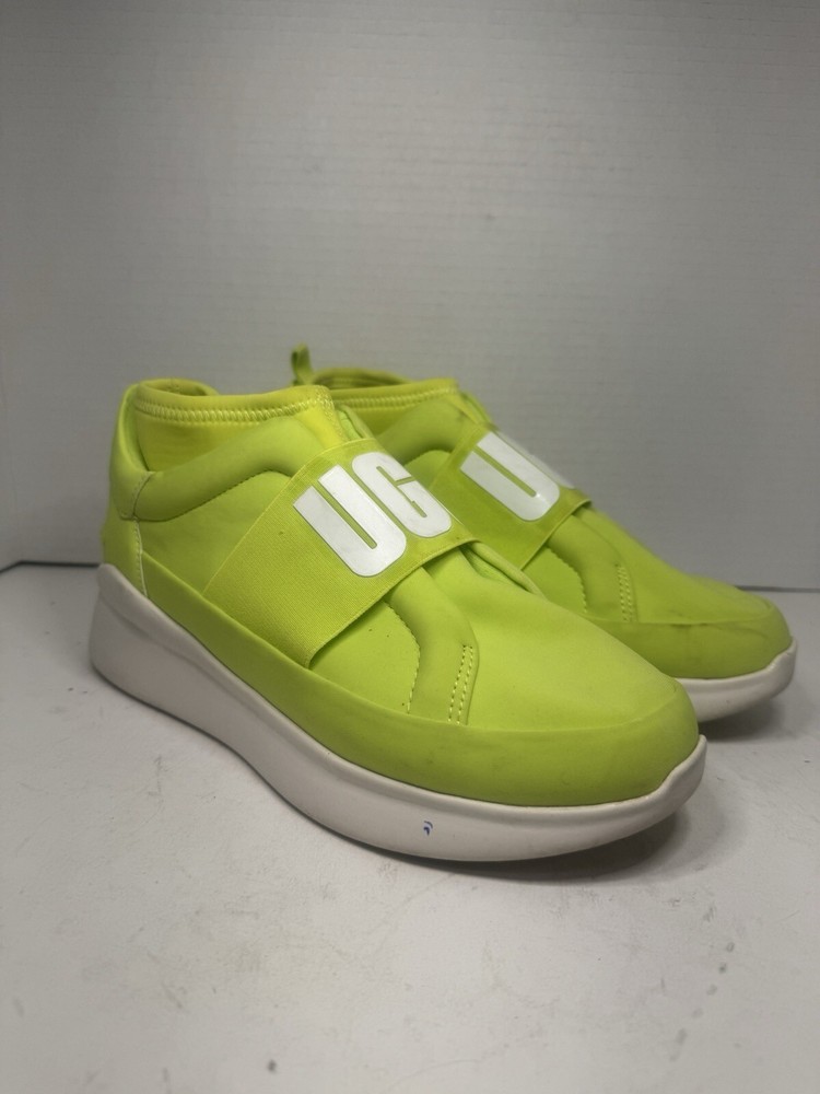 UGG Neutra Womens Neon Green Sneakers Size 7.5 US
