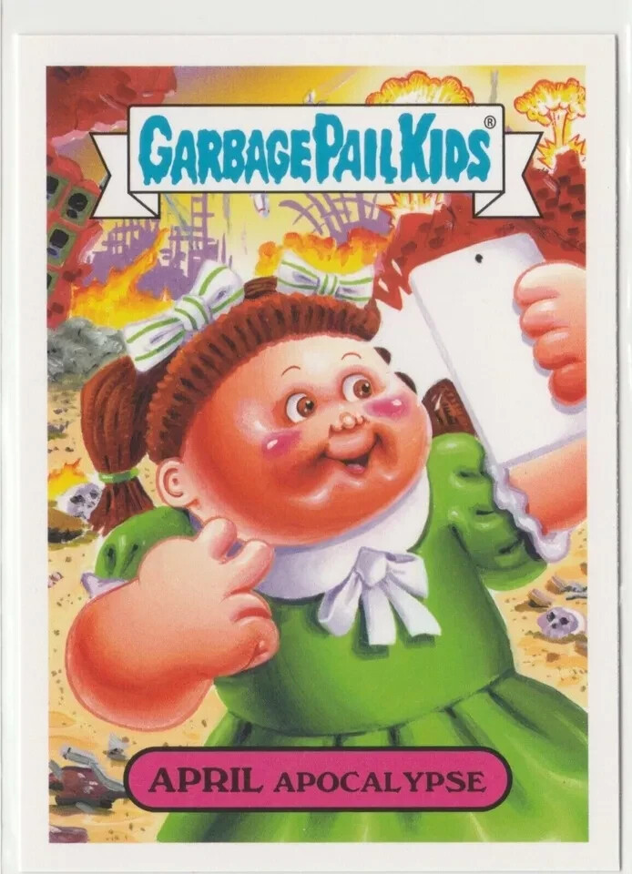 Garbage Pail Kids GPK April Apocalypse #9b Adam-geddon 2017