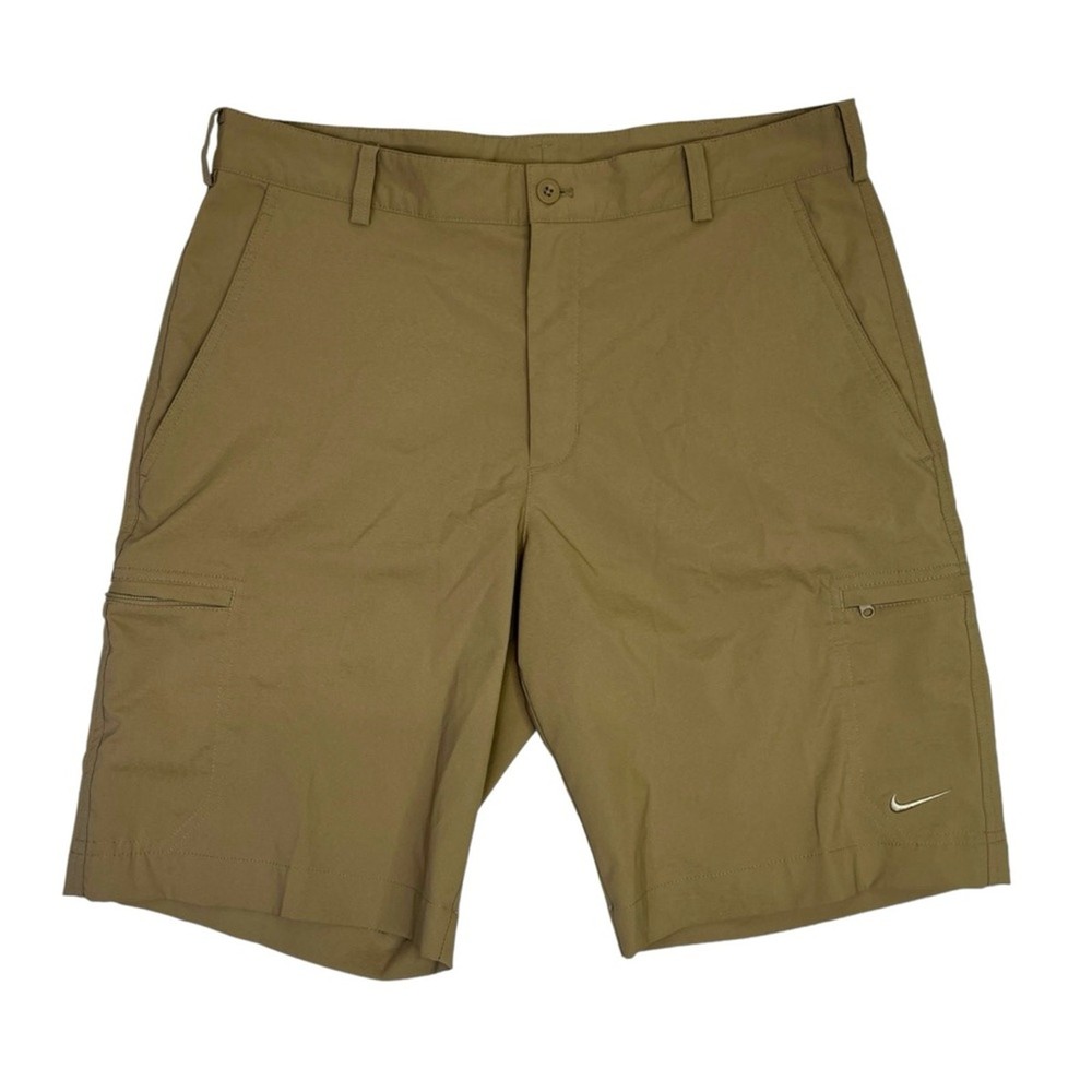 Nike Men's Golf Dri-Fit Chino shorts brown - M/32