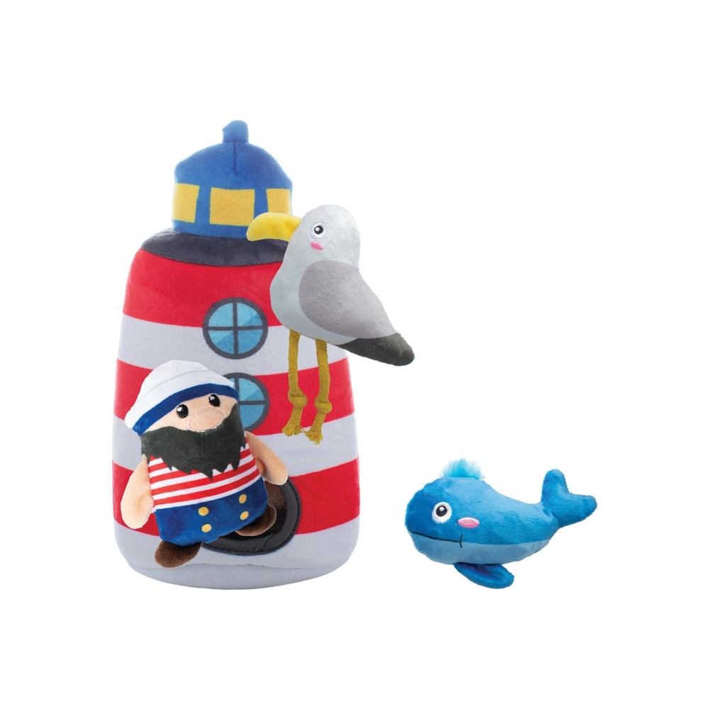 Studio Plush Dog Toy Set, Interactive Hide and Seek Play, Ships Ahoy, Pet Col...