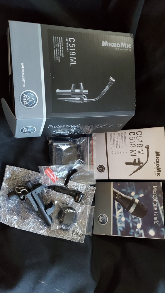 AKG C518 ML Cardioid Condenser Clip-on Mic for Clear Sound