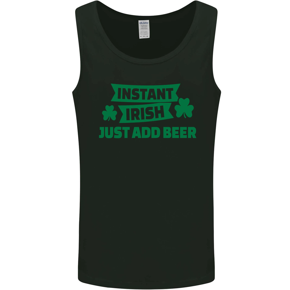 Instant Irish Beer St Patricks Day Mens Vest Tank Top