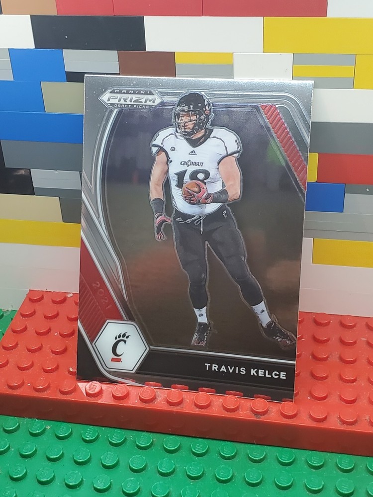 Travis Kelce 2021 Prizm Draft Picks College Football Card 46 Cincinnati Bearcats