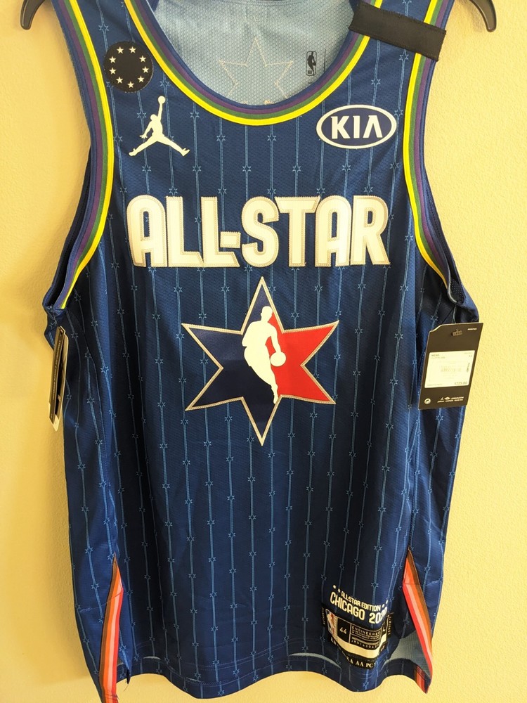 Kawhi Leonard 2019-20 NBA All Star Clippers Nike Authentic Jersey 44+2 Named MVP