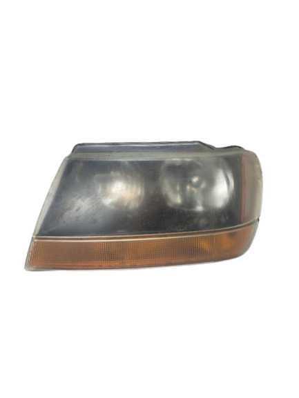 99-02 Grand Cherokee Dark Smoke Headlight Tint Film 381484