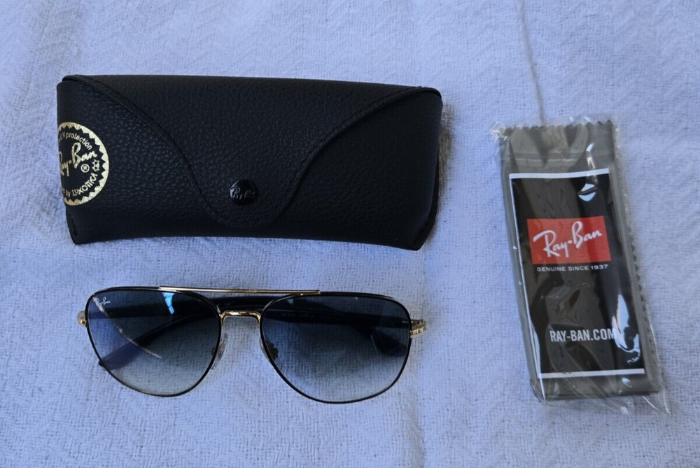 Ray-Ban Sunglasses RB3683  90003F Black blue Unisex