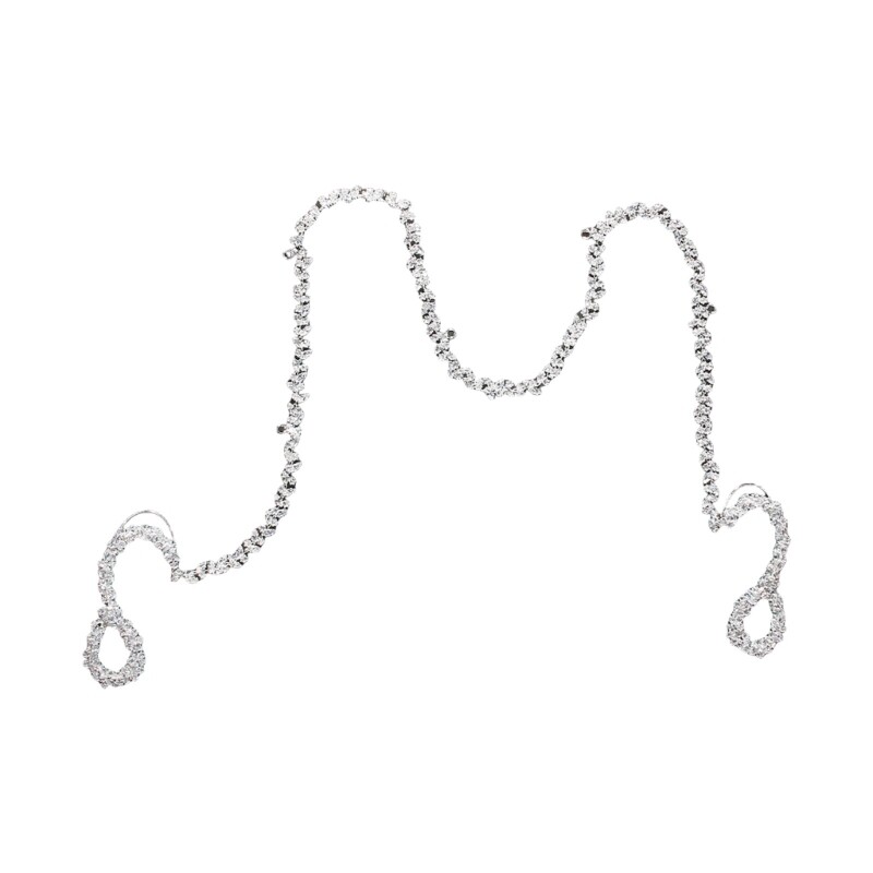 Elegant Zirconia-Adorned Hair Clip for Weddings and Special Events