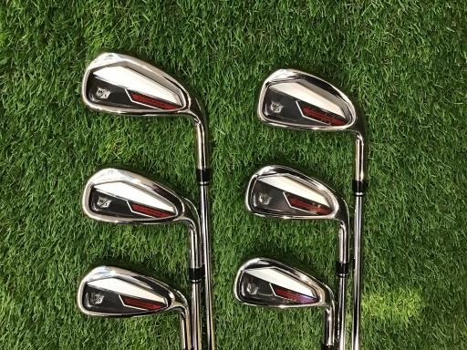 Wilson Staff DYNAPWR Iron Set 5-9+Pw Right-Handed KBS MAX ULTRALITE Uniflex 6pcs
