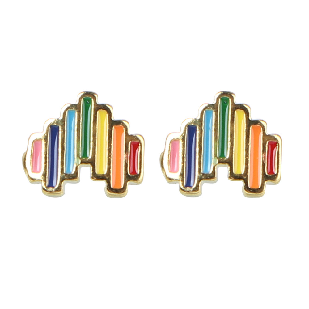 Spooky Pumpkin Hoop Earrings for Halloween Nose Rings