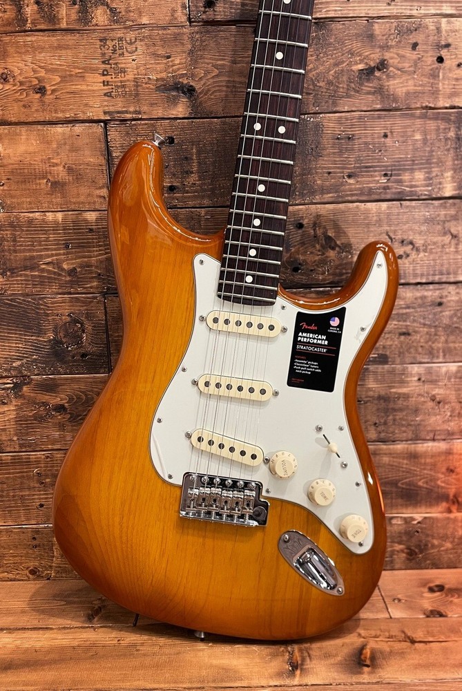 Fender American Performer Stratocaster Honey Burst 2022 Electric Guitar