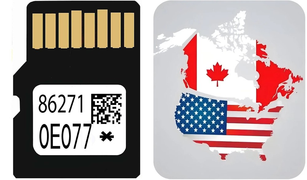 🔥2025 Maps Updated 86271 0E077 Navigation GPS SD Card For Toyota Prius 4 Runner