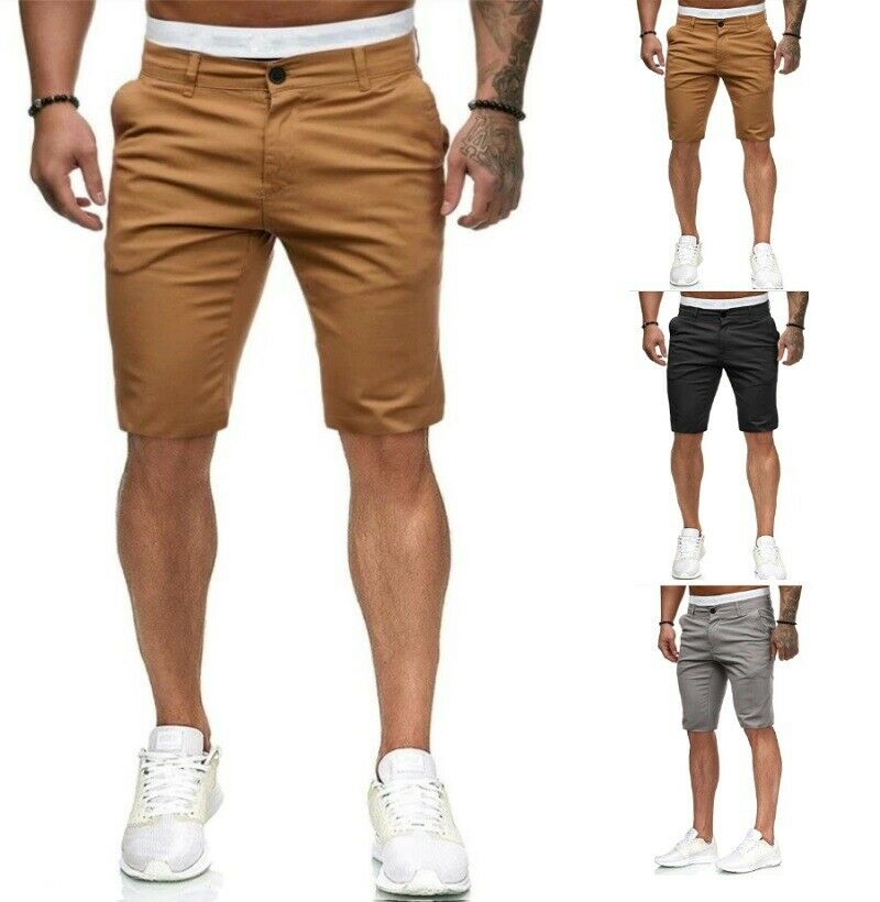 New Men's Casual Shorts Featuring Multiple Pockets for Style and Convenience