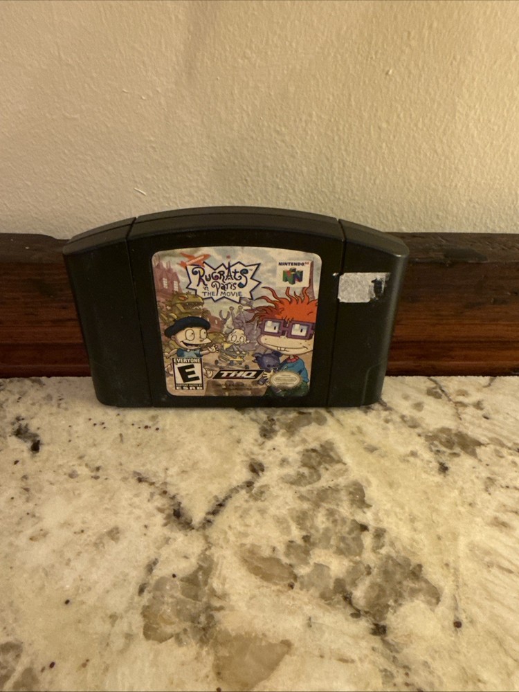 Rugrats in Paris: The Movie Nintendo 64-Testing-Working-Authentic
