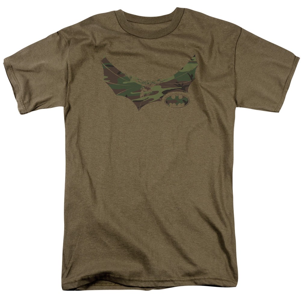 Batman Camo Knight DC Comics Licensed Graphic Tee for Adults  