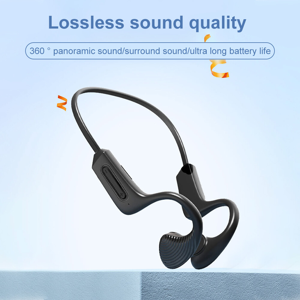 32GB Sport Headset Wireless Bluetooth 5.3 Earbuds Ear Air Conduction Headphones