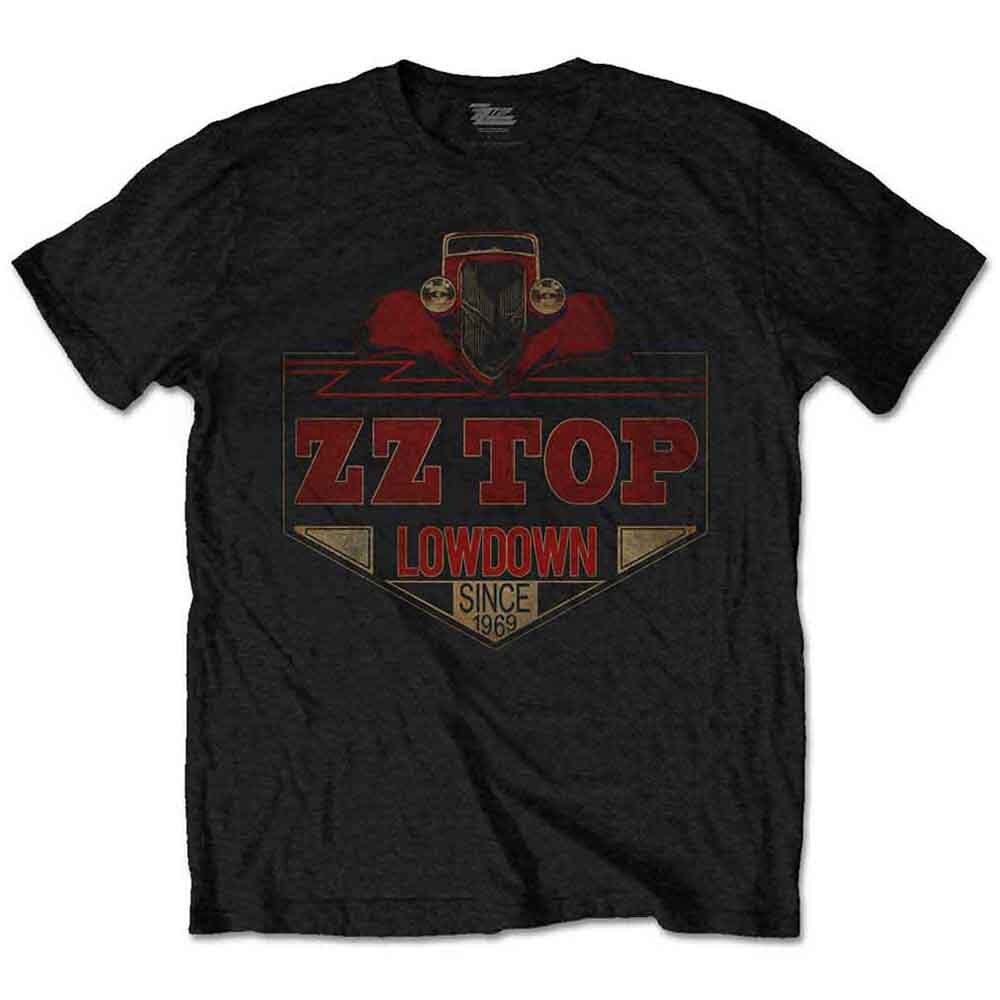 ZZ Top Lowdown Band Logo Vintage T-Shirt for Fans and Collectors