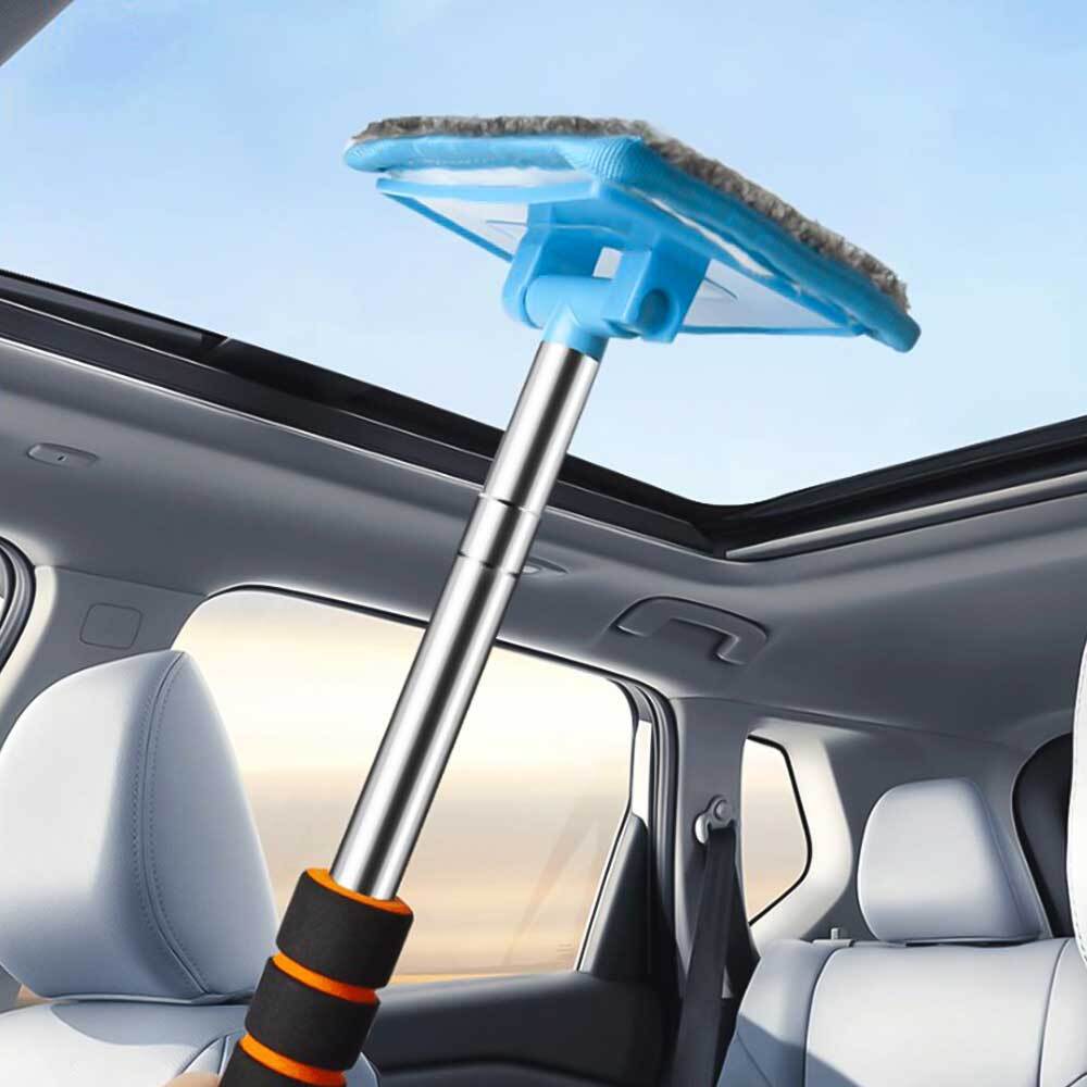 1x Car Windshield Glass Clean Brush Retractable Window Cleaner Tool Accessories