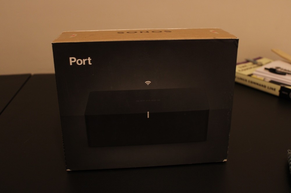 Sonos Port Streaming Player - PORT1US1BLK (Black) New - Factory Sealed