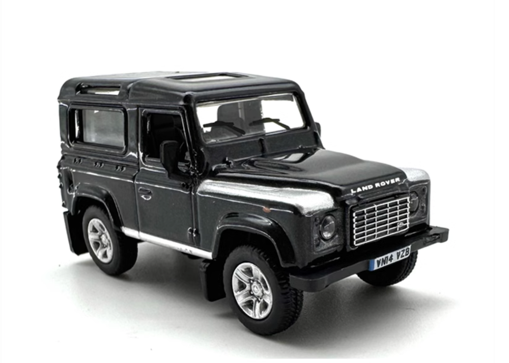BN 1:76 Land Rover Defender 90 SUV Diecast Metal Sports Model Car