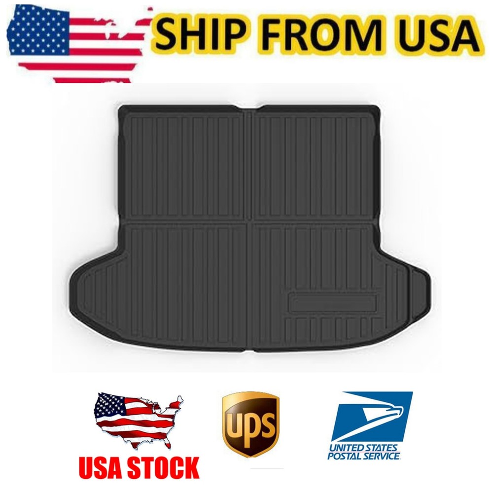 TPO Cargo Trunk Tray Boot Liner Floor Mat Black for KIA Sportage 2023-2025