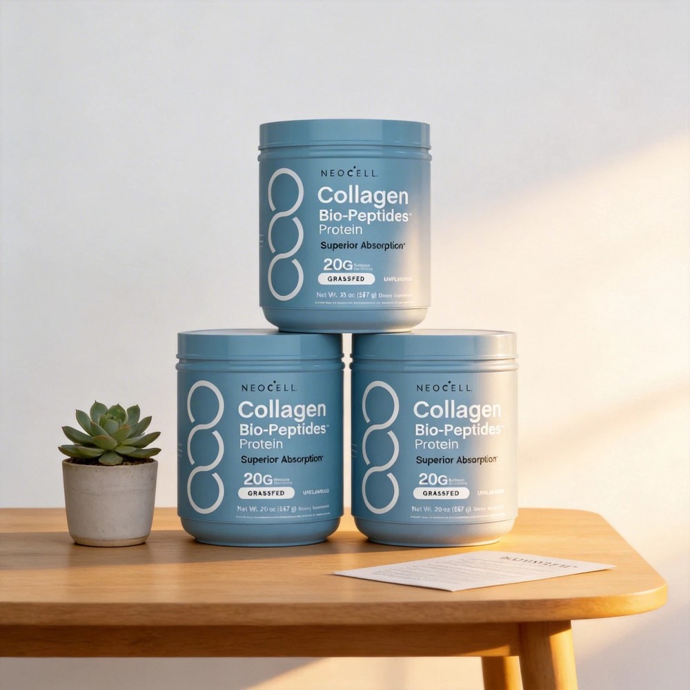 Collagen Bio-Peptides Protein | 20 Oz | Unflavored | Grassfed | by NeoCell