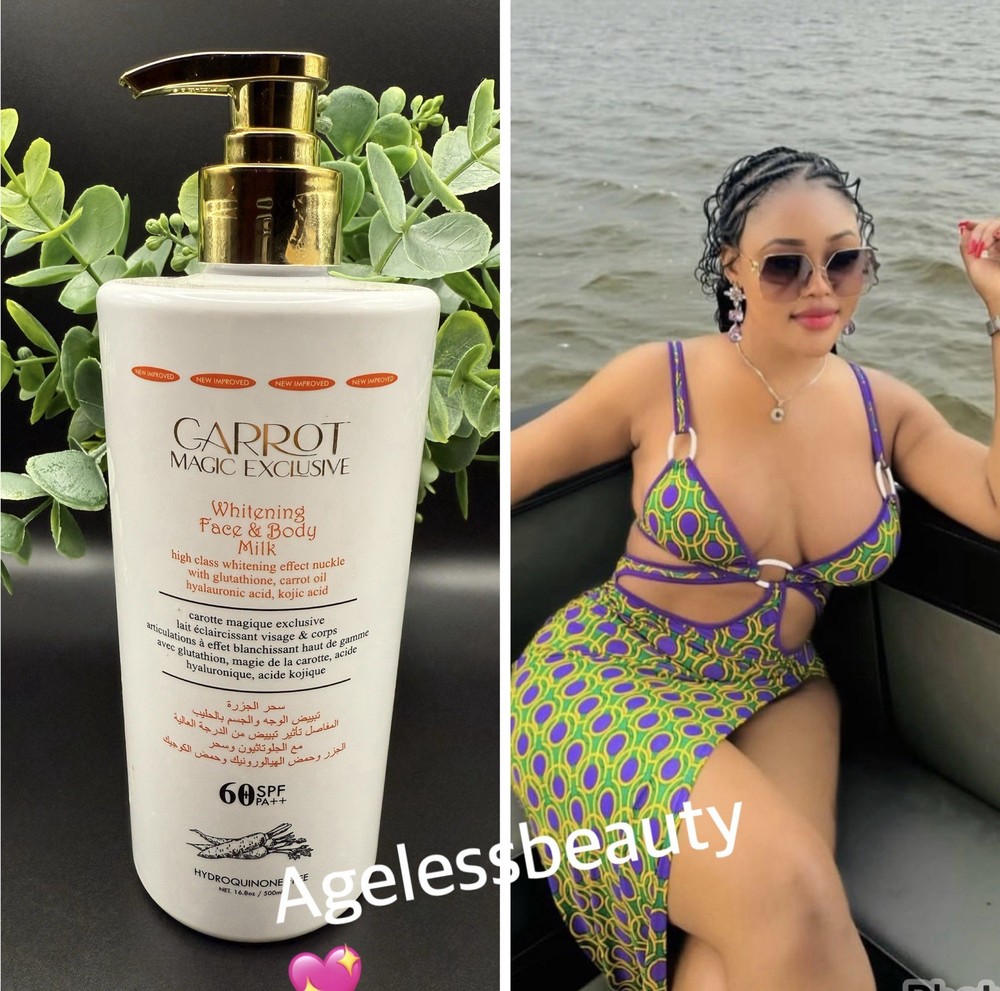 Carrot Magic Whitening Face & Body Lotion SPF 60 500ml