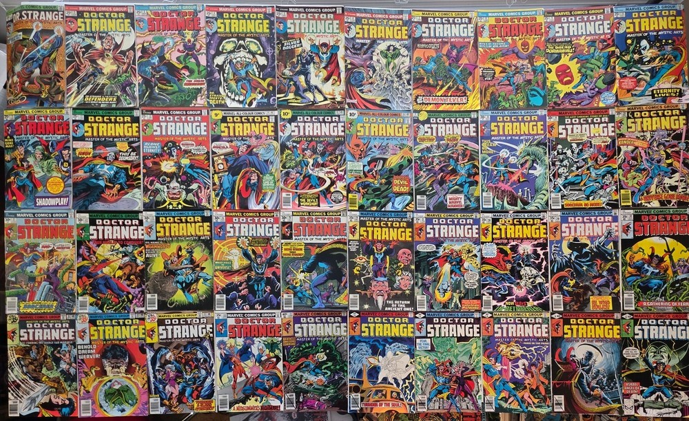 Doctor Strange Bronze Age Lot (82) #1-81* NM VF- All Keys & MVS' 1974 High Grade