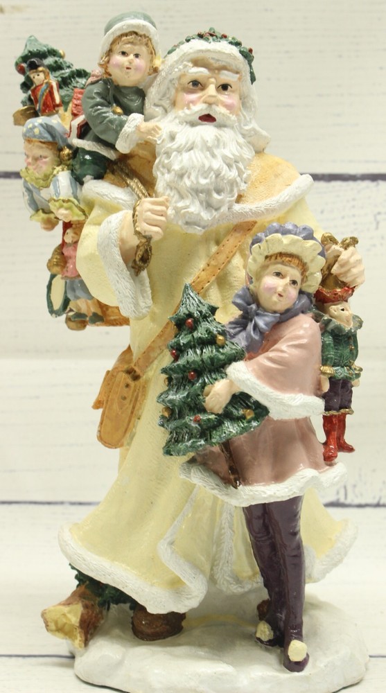 Old World Style Ceramic Santa Claus 10