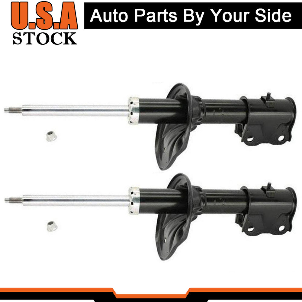 2 KYB Left+Right Front Struts Shocks Absorbers Dampers Inserts for Mitsubishi