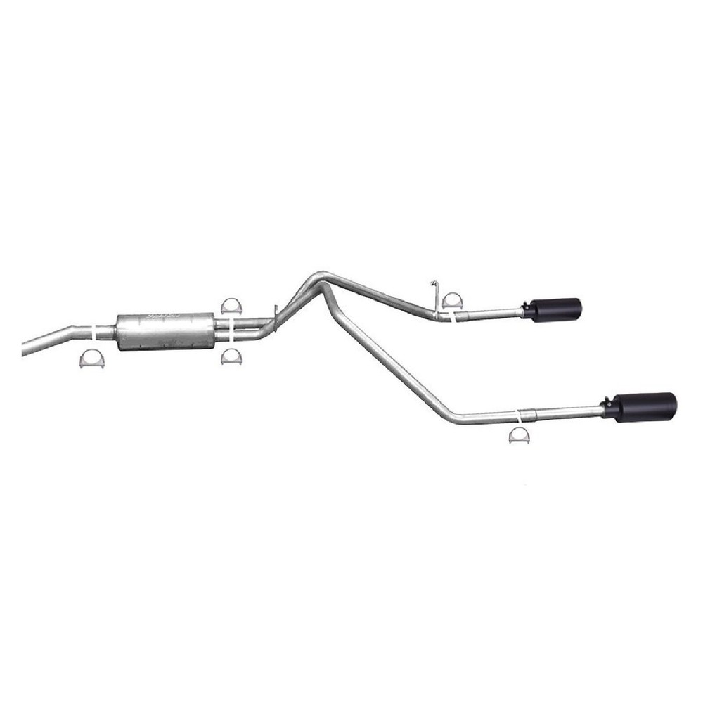 Gibson Black Elite Dual Split Exhaust for 09-18 Dodge Ram 1500 5.7L 66565B
