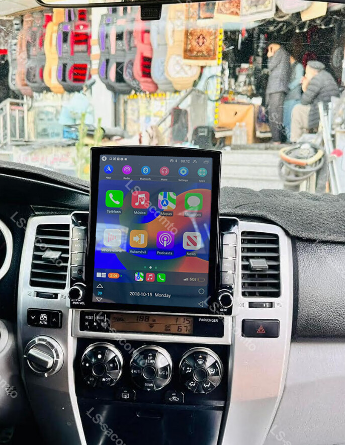2+32G For 2003-2009 Toyota 4Runner Android 14 Apple Carplay Car GPS Stereo Radio