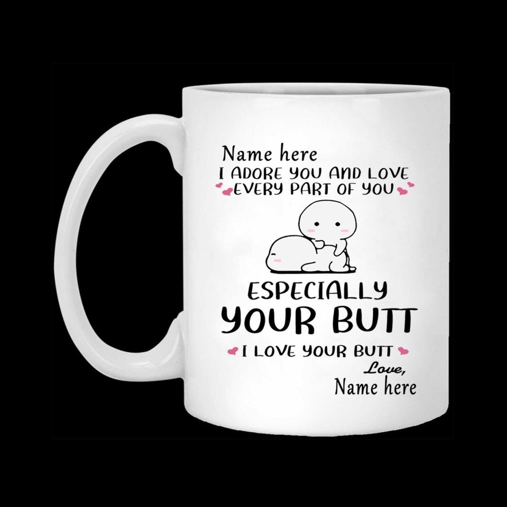 Personalized I Adore You 11oz & 15oz Coffee Mug